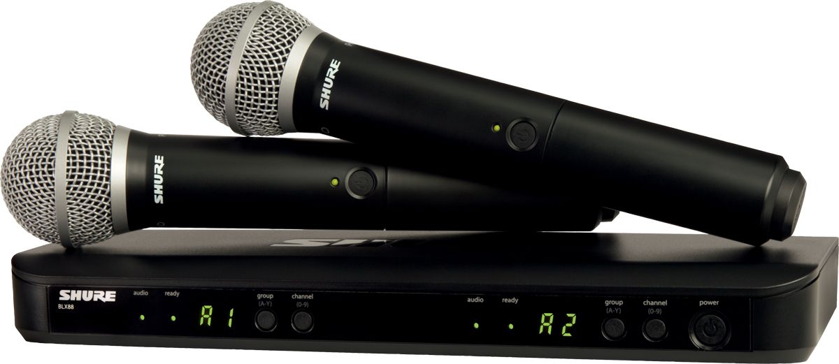 SHURE BLX288E/PG58 M17 вокальная радиосистема в Люберцах
