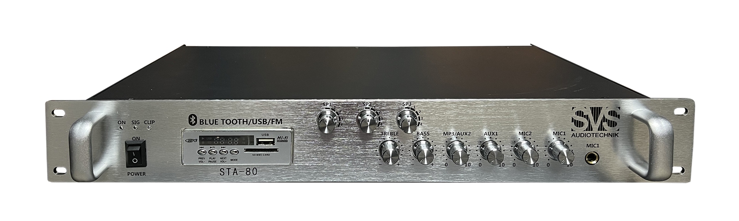 SVS Audiotechnik STA-80 Микшер-усилитель для систем Public Address в Люберцах