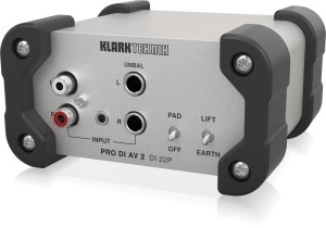 Klark Teknik DI 22P пассивный стерео директ-бокс в Люберцах