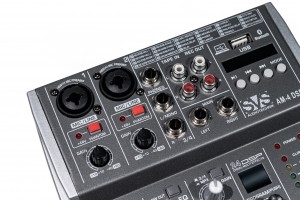 SVS Audiotechnik mixers AM-4 DSP Аналоговый микшерный пульт, 4-канала в Люберцах